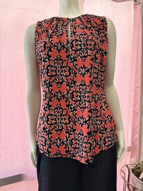 Liz Claiborne Size Medium Sleeveless Summer Blouse.  Perfect for Summer